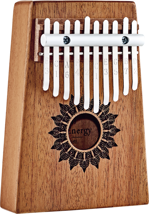 A 10 notes Kalimba, Mahogany by Meinl for sound healing therapy.