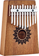 A Meinl 10 notes Kalimba, Mahogany for sound healing therapy.
