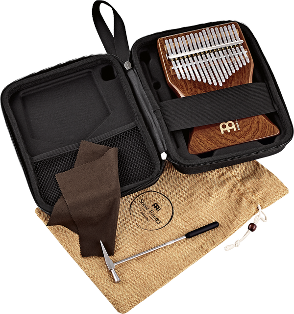 Meinl Sonic Energy 17 notes Kalimba, Sapele hammered dulcimer kit – a melodic instrument.