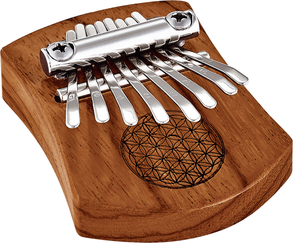 Meinl Flower of Life ukulele enhanced with sound healing therapy.